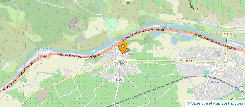 localisation de l'entreprise L'AIXADA  NEFIACH