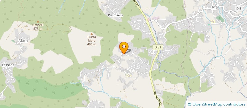 localisation de l'entreprise L AJACCIEN à APPIETTO