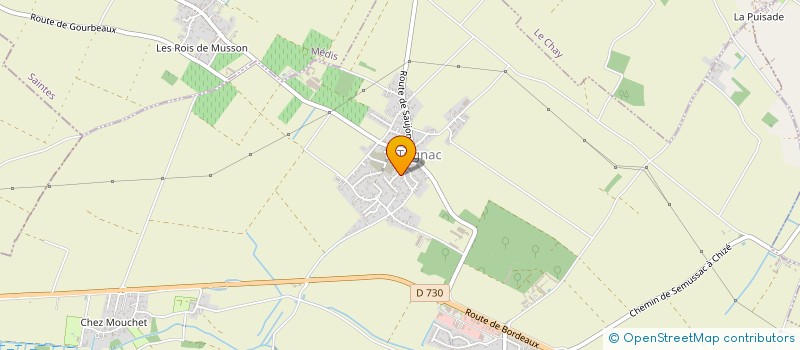 localisation de l'entreprise L'AJOUPA  MEURSAC