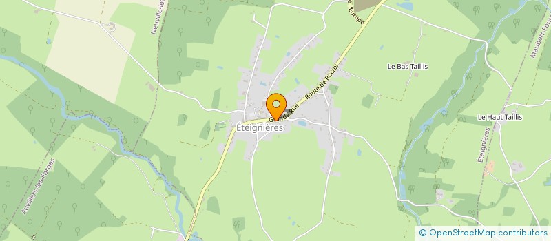 localisation de l'entreprise L'AKENISATHO  ETEIGNIERES