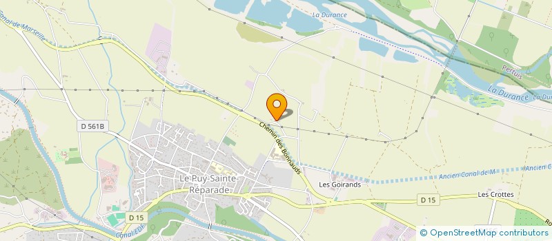 localisation de l'entreprise L'AKRBRE  LE PUY-SAINTE-REPARADE