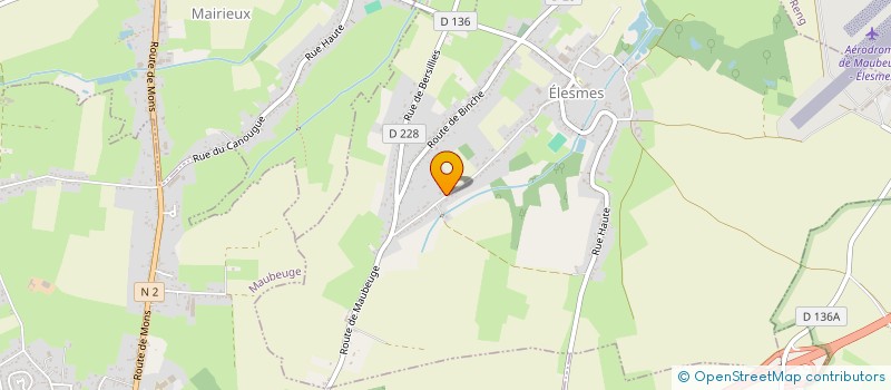 localisation de l'entreprise L.AL à ELESMES