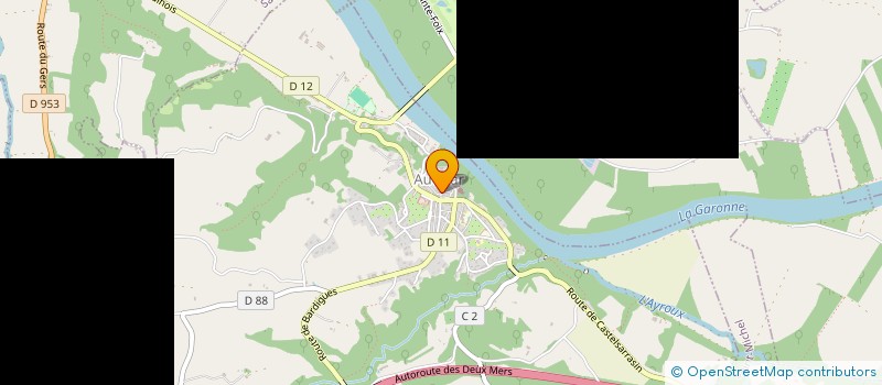 localisation de l'entreprise L'AL DENTE  AUVILLAR