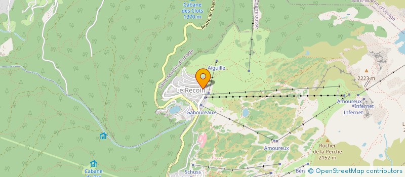 localisation de l'entreprise L'AL'PAIN à CHAMROUSSE