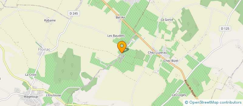 localisation de l'entreprise L'ALAMBIC  SAINT-FORT-SUR-GIRONDE