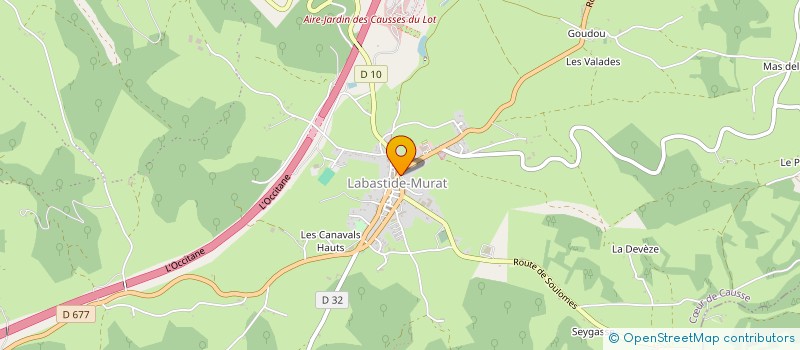 localisation de l'entreprise L ALAMBIC  MONTFAUCON