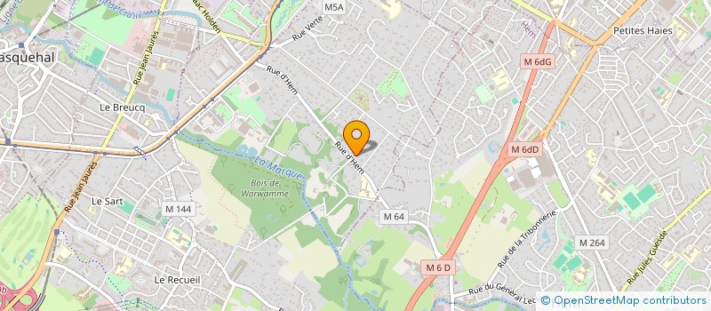localisation de l'entreprise L'ALARIC 2023 à CROIX