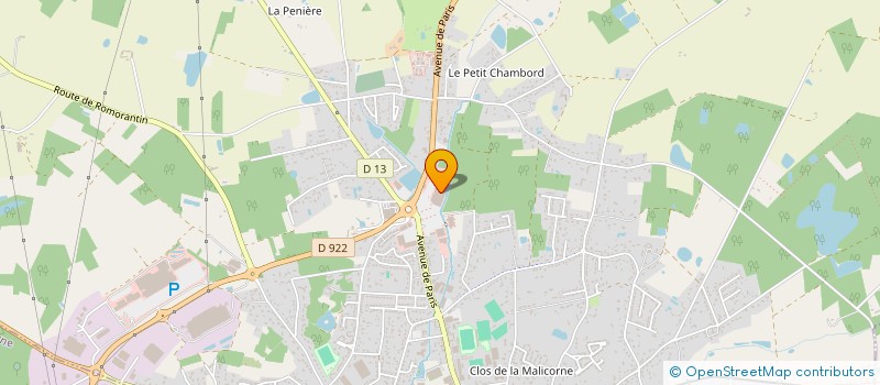 localisation de l'entreprise L'ALBARON à ROMORANTIN-LANTHENAY