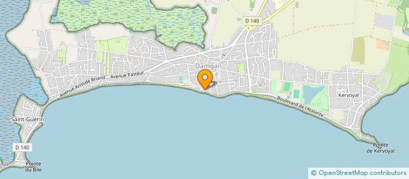 localisation de l'entreprise L ALBATROS à DAMGAN