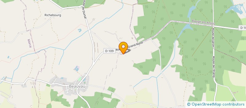 localisation de l'entreprise L ALBATROS à RIVES-DU-LOIR-EN-ANJOU