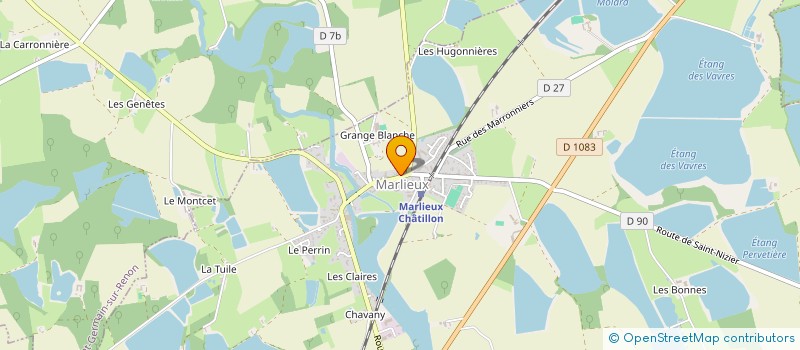 localisation de l'entreprise L'ALBATROS  CHARNAY-LES-MACON