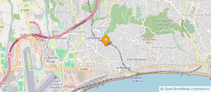 localisation de l'entreprise L 'ALBATROS à CANNES