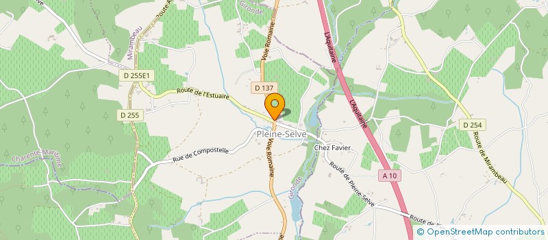 localisation de l'entreprise L'ALBATROS  VAL-DE-LIVENNE