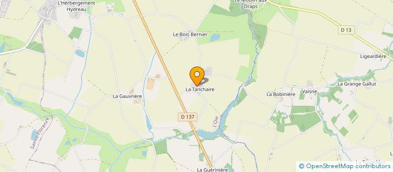 localisation de l'entreprise L'ALBATROS à SAINTE-FLORENCE