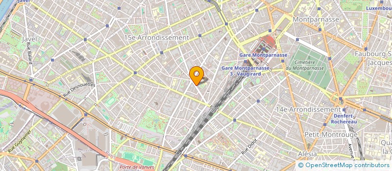 localisation de l'entreprise L'ALBATROS  PARIS