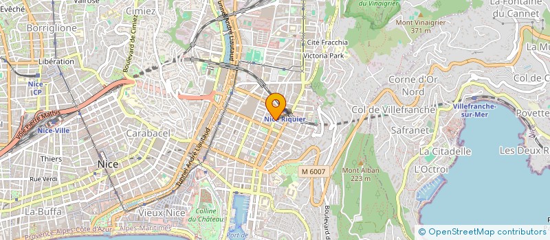 localisation de l'entreprise L ALBATROS ET L ELEPHANT  NICE