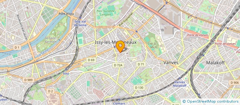 localisation de l'entreprise L ALBATROS VALORISATIONS à ISSY-LES-MOULINEAUX