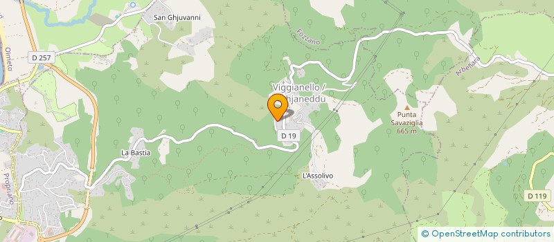 localisation de l'entreprise L'ALBITRONU  PROPRIANO