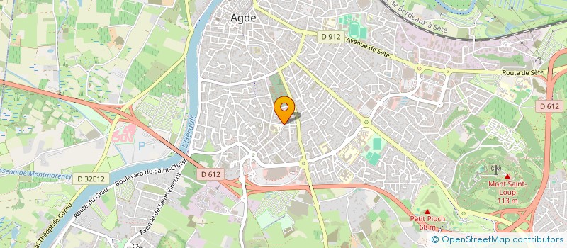 localisation de l'entreprise L'ALBIZIA à AGDE