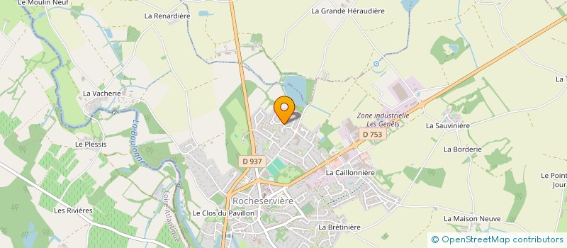 localisation de l'entreprise L'ALBIZIA  ROCHESERVIERE