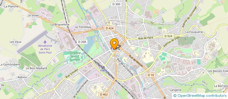 localisation de l'entreprise L'ALCHIMIE à FLERS