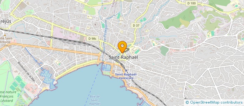 localisation de l'entreprise L'ALCHIMIE à SAINT-RAPHAEL