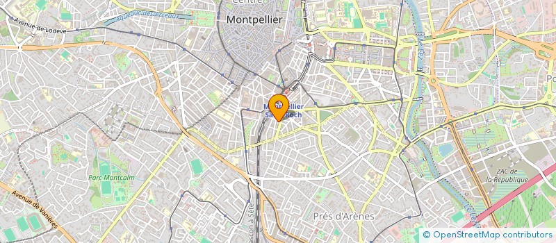 localisation de l'entreprise L'ALCHIMIE à MONTPELLIER