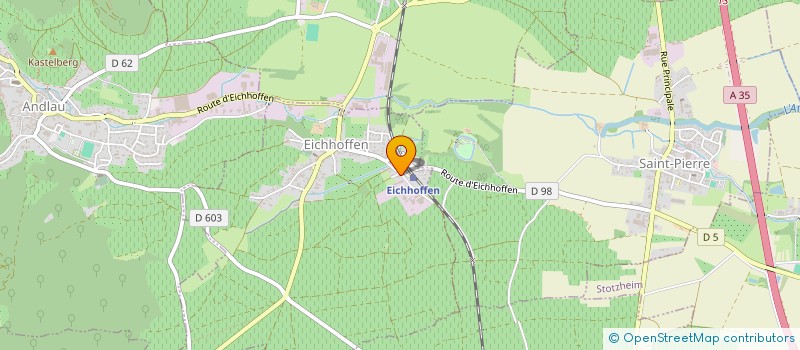 localisation de l'entreprise L'ALCHIMIE DES COEURS  EICHHOFFEN