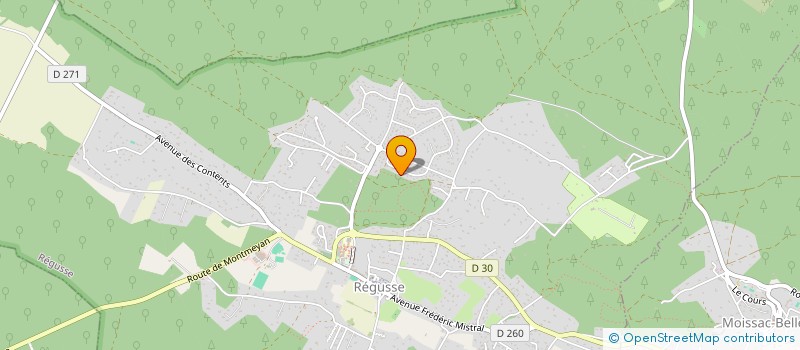 localisation de l'entreprise L'ALCHIMIE DES COLIBRIS à REGUSSE