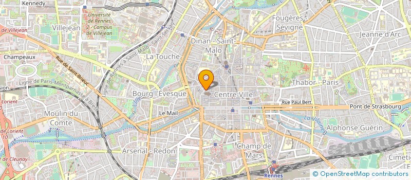 localisation de l'entreprise L'ALCHIMIE DU 17 à RENNES