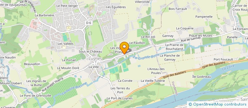 localisation de l'entreprise L'ALCHIMIE DU CARTIER  LUYNES