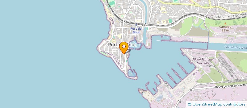 localisation de l'entreprise L'ALCHIMIE FLEURS  PORT-DE-BOUC