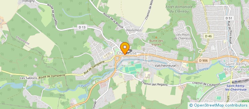 localisation de l'entreprise L ALCHIMISTE à CHEVREUSE