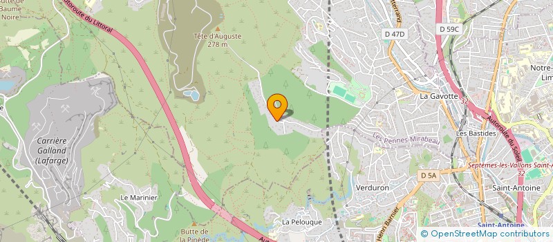 localisation de l'entreprise L'ALCHIMISTE DES JARDINS à LES PENNES-MIRABEAU