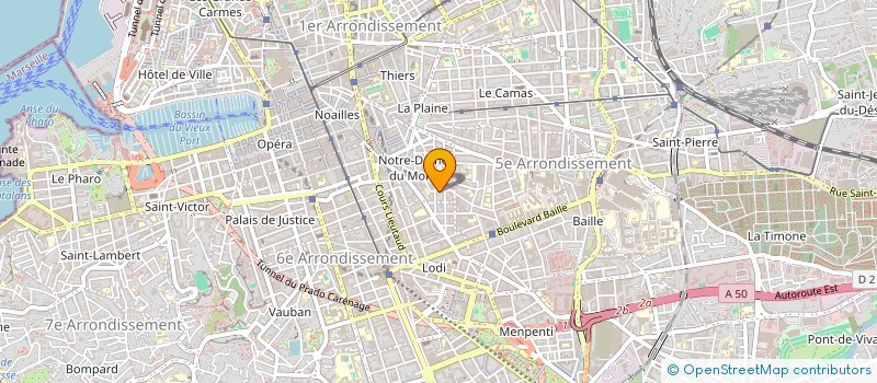localisation de l'entreprise L'ALCYON à MARSEILLE