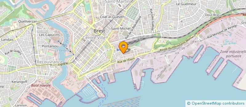 localisation de l'entreprise L'ALCYONE à BREST