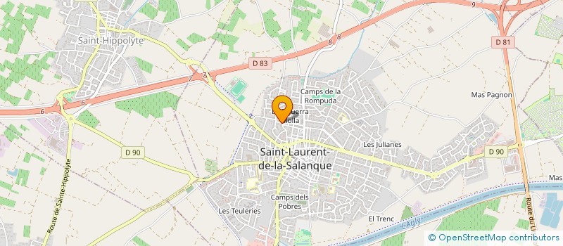 localisation de l'entreprise L'ALDIZ  SAINT-LAURENT-DE-LA-SALANQUE