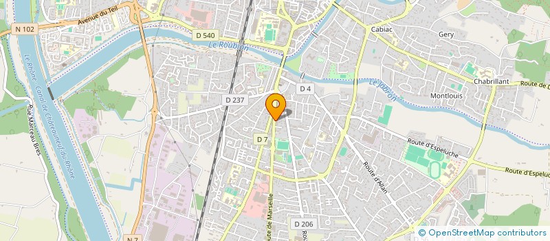 localisation de l'entreprise L'ALEXANDRA  MONTELIMAR