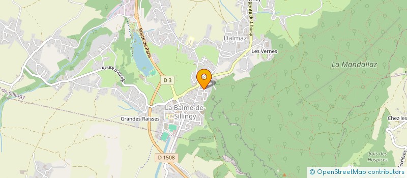 localisation de l'entreprise L'ALEXANDRE  LA BALME-DE-SILLINGY