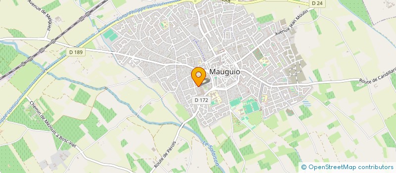 localisation de l'entreprise L'ALEXINE  MAUGUIO