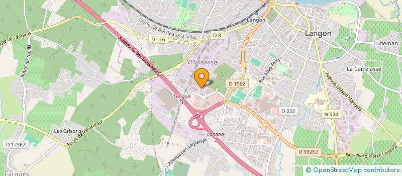 localisation de l'entreprise L'ALFAFLO à LANGON