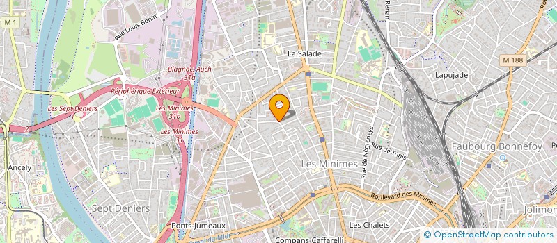 localisation de l'entreprise L'ALFRED  TOULOUSE
