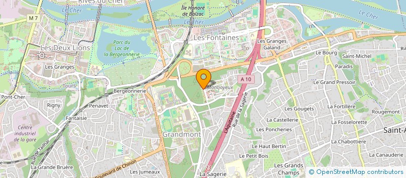 localisation de l'entreprise L'ALGERIE AU COEUR à TOURS