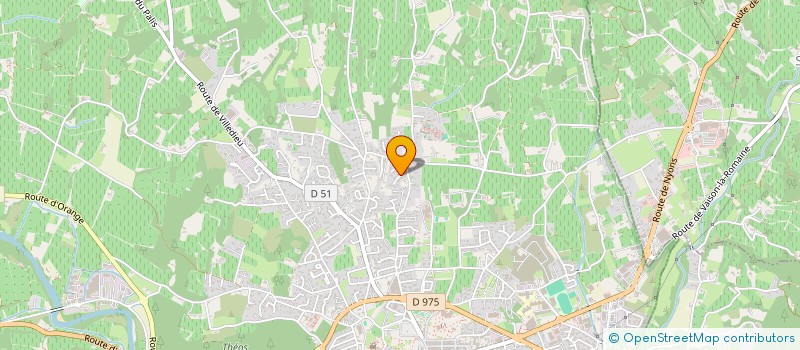 localisation de l'entreprise L'ALHAMBRA  VAISON-LA-ROMAINE