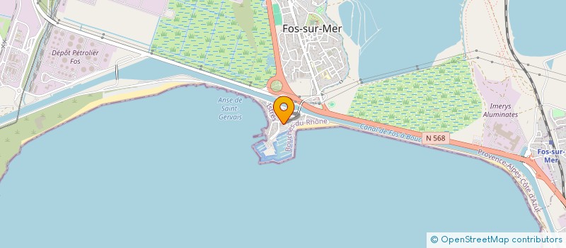 localisation de l'entreprise L'ALHAMBRA FOS à FOS-SUR-MER