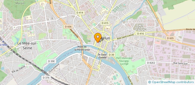 localisation de l'entreprise L'ALIBI à MELUN