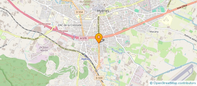 localisation de l'entreprise L'ALIM DE HYERES à HYERES