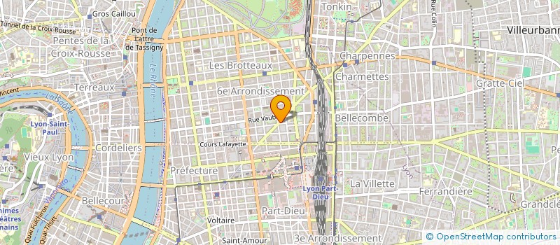 localisation de l'entreprise L'ALIMENTATION GENERALE  LYON