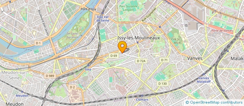localisation de l'entreprise L'ALINEA VERDE à ISSY-LES-MOULINEAUX