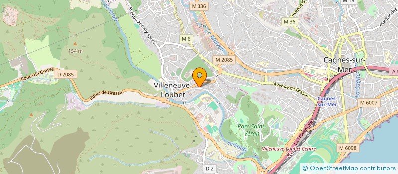 localisation de l'entreprise L'ALINOISE à VILLENEUVE-LOUBET
